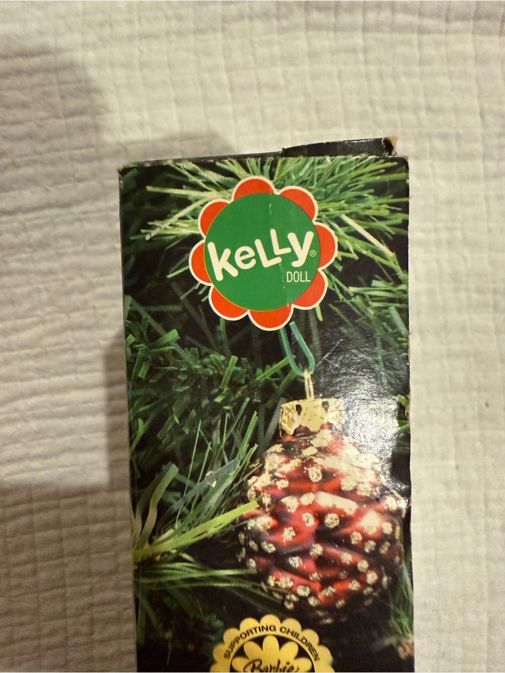 BARBIE DOLL KELLY CLUB 2004 ~ MISTLETOE KISSES TOMMY~ CHRISTMAS C3674 ORNAMENT - Picture 7 of 12